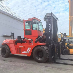 Chariot élévateur tout-terrain Heli TCM Japon 10/15/16/25/30/32/45 tonnes d'occasion avec moteur diesel, gerbeur manuel pour entrepôt - Product Image 1