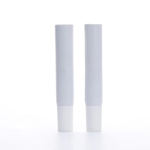 Wholesale Custom 10ml 15ml Aluminum Plastic Cosmetic Tube With White Long Nozzle Inner <b>Plug</b> For Essence Lotion Eyes Cream - Product Image 3