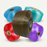 Colorful Polypropylene Multifilament Yarn Eco Friendly PP Yarn for Knitting Bag Fabric