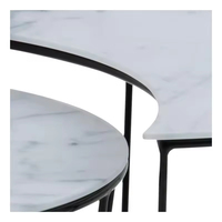 Table basse moderne en verre avec plateau rond, couleur et logo personnalisables, pour salon, chambre, bureau à domicile