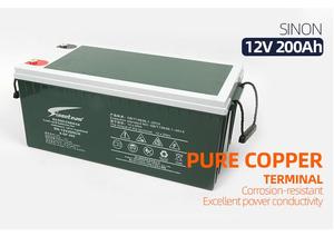 Cuộc sống làm việc 10 năm chu kỳ sâu 12V 200AH 250AH Pin Lithium ion cho hệ thống năng lượng mặt trời - Product Image 5