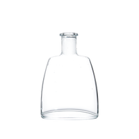 Grosir wiski Gin Vodka Tequila botol kaca desain unik 750ml 700ml botol minuman keras dengan gabus