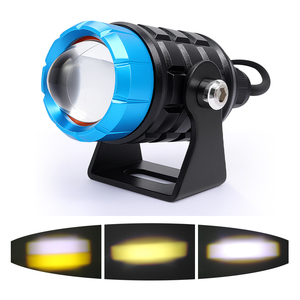 LELANPU Accesorios para Luces Traseras U1, Proyector Láser LED para Motocicleta, 1 Lente, Luces de Trabajo para V Rod <span class=keywords><strong>Harley</strong></span> Davidson Ducati Nmax V3 - Product Image 1