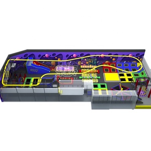 Parque de Trampolines de Aventura Comercial de Nuevo Diseño para Niños y Adultos, Precio de Venta al por Mayor de Fábrica - Product Image 2