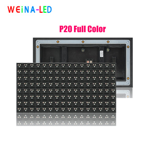 แผงไฟ LED กลางแจ้ง P20 กันน้ำระดับ IP65 ความสว่าง <span class=keywords><strong>9000cd</strong></span> รับประกัน 2 ปี สำหรับป้ายข้อมูลการจราจรในเมืองบนทางหลวง CMS - Product Image 5