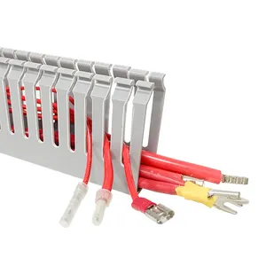 WBO Wire Slot 45*45 Pvc Trunking Electrical Narrow Slot Wiring Duct