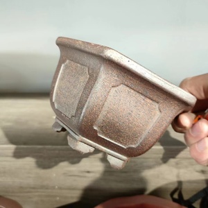 Macetas de bonsái Yixing de arena púrpura de alta temperatura con forma hexagonal - Product Image 3