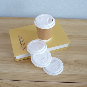 Chất lượng tốt dùng một lần lấy đi cốc cà phê Nắp 80mm 90mm PP nắp nhựa cho ly cà phê - Product Image 2