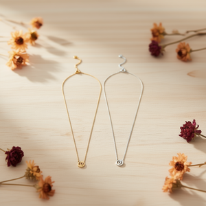 Collar con Colgante de Letra O, Acero Inoxidable, Chapado en Oro, Clásico, Unisex, Amuleto, Regalo, Joyería - Product Image 3