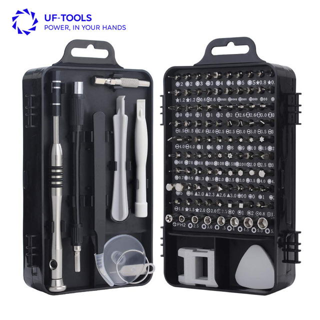 110 1 Multi-function Magnetic Professional Household Screwdriver Tool Box Set Handheld DIY Repair Computer Tool Kit for iPhone