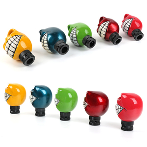 Accessoires <span class=keywords><strong>de</strong></span> voiture multicolores, <span class=keywords><strong>pommeau</strong></span> <span class=keywords><strong>de</strong></span> levier <span class=keywords><strong>de</strong></span> <span class=keywords><strong>vitesse</strong></span> universel <span class=keywords><strong>de</strong></span> 8 cm, design <span class=keywords><strong>de</strong></span> crâne, dernier modèle - Product Image 2