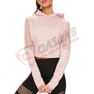 Meshed-Panel New-Autumn Blanked-2026 Heavy-Cotton Long Sleeved Logo Printed Hoodies - Product Image 1