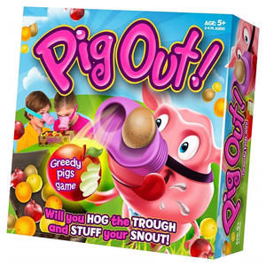 Competitive Joyful Elimination Hilarious Unique Innovative Action Board Game Pig Nose Game for Party Entertainment - Product Image 5