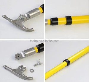 Bâton télescopique en résine époxy haute tension, 12 m de long, robuste, sans torsion - Product Image 4