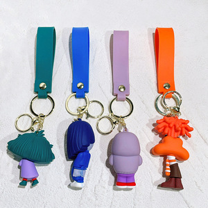 Vente en gros de porte-clés en PVC 3D, modèle 16, série de porte-clés Agent Amy Bobier Dr. Cartoon, jouets poupées mystère - Product Image 3