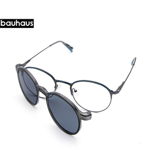 X203 Vente chaude Lunettes <span class=keywords><strong>de</strong></span> <span class=keywords><strong>soleil</strong></span> magnétiques à clip en métal <span class=keywords><strong>de</strong></span> haute qualité, rondes et populaires - Product Image 3