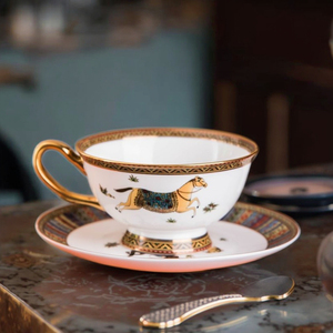 Wholesale Luxury Turkish Bone China <b>Dinnerware</b> <b>Set</b> Porcelain <b>Dinnerware</b> <b>Sets</b> for Restaurants Cup Kit Included - Product Image 1