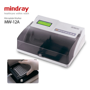 เครื่องล้างไมโครเพลท Mindray MW-12A วัสดุ ABS ออกแบบสำหรับหลุมลึก ก้นทรงกรวย ป้องกันน้ำเข้า IP55 สำหรับการวิเคราะห์ทางคลินิก - Product Image 2
