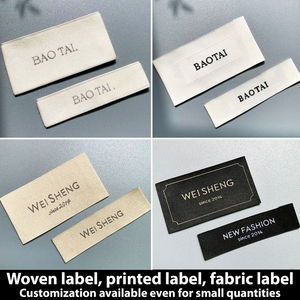 Nhà Máy Giá Tùy Chỉnh Logo Riêng Kích Thước Tên Thương Hiệu <span class=keywords><strong>Tag</strong></span> Dệt Vải In Quần Áo Nhãn Hàng May Mặc Nhãn - Product Image 6