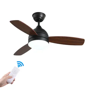 42inch Remote Control Modern Bedroom Decoration Led Ceiling Fan With Light
