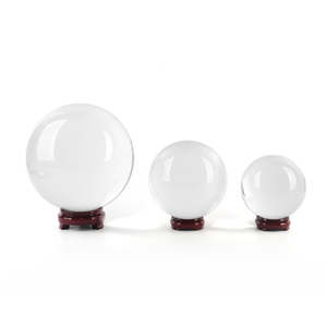 K9 <b>Crystal</b> <b>Ball</b> for Sale <b>Crystal</b> Glass Sphere Decorative Solid Glass <b>Ball</b> for Home Decorations - Product Image 4