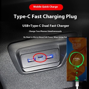 Ruifeng Landa para <span class=keywords><strong>Toyota</strong></span> para <span class=keywords><strong>Corolla</strong></span> Cross, <span class=keywords><strong>nuevo</strong></span> Kit de modificación <span class=keywords><strong>Interior</strong></span>, salida de aire acondicionado trasero, caja de reposabrazos <span class=keywords><strong>Interior</strong></span> - Product Image 4
