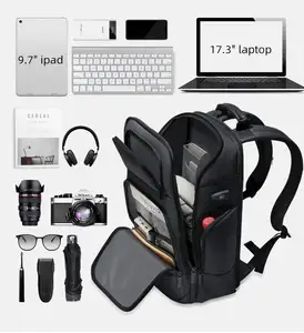 Mochila Masculina Pra Viagem De Viaje Business Bagpack Tasche Travel Men USB antifurto telone 15.6 "borse zaino per Laptop