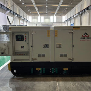 50KVAサイレントディーゼル発電機内蔵220V電圧スタビライザーATSオプション50Hz周波数高感度産業用途向け - Product Image 1