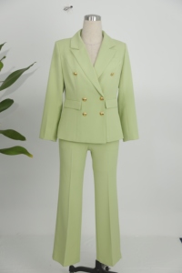 Nuevos Diseños de Trajes de Negocios para Mujer Talla Grande, Conjunto de Dos Piezas, Trajes de Pantalón para Oficina para Damas - Product Image 5