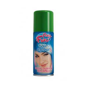 Spray Colorante per Capelli per Feste 100ml Giallo, Tinta Temporanea per Capelli per Eventi - Product Image 1