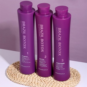 Ensemble de traitement capillaire bio-keratine naturelle sans formaldéhyde, kit de lissage des cheveux à la kératine protéinée avec huile d'argan - Product Image 5