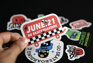 Premium Outdoor Use Durable Waterproof PVC Transparent Die Cut <b>Stickers</b> Cartoon Design for Packaging Labels - Product Image 4