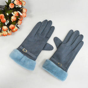 Wholesale Touch Screen Fashion Hot Sale Full Finger <b>Gloves</b> Winter Warm Woman Fashion Velvet Outdoor Winter Hand <b>Gloves</b> - Product Image 4