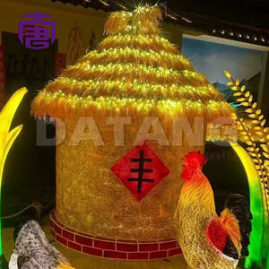 Luz decorativa LED estilo granero IP65 para interiores/exteriores, para patios y parques temáticos, diseño duradero, colores personalizables - Product Image 5