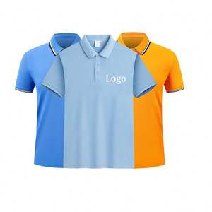 Polo informal de talla grande para hombre, camisa deportiva transpirable de manga corta, uniforme de trabajo, Polo para hombre - Product Image 1