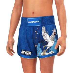 Pantalones Cortos de Muay Thai Profesionales Personalizados para Entrenamiento de Kickboxing, BJJ, Jiu-Jitsu y Boxeo, Construcción Duradera - Product Image 5