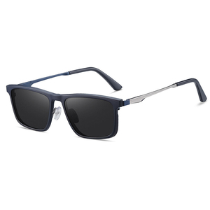 <span class=keywords><strong>Occhiali</strong></span> in Metallo per Uomo <span class=keywords><strong>con</strong></span> <span class=keywords><strong>Clip</strong></span> Magnetica per Miopia, Lenti Anti Luce Blu e Anti Riflesso, Lenti <span class=keywords><strong>da</strong></span> <span class=keywords><strong>Vista</strong></span> <span class=keywords><strong>con</strong></span> <span class=keywords><strong>Occhiali</strong></span> <span class=keywords><strong>da</strong></span> Sole Polarizzati - Product Image 6