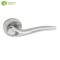 Poignée de porte moderne de concepteur de levier solide d'acier inoxydable pour la porte de luxe