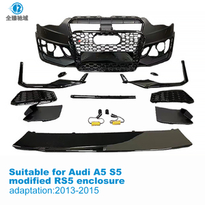 Convient pour la modification et la mise à niveau de l'<span class=keywords><strong>Audi</strong></span> A5/<span class=keywords><strong>S5</strong></span> 2013-2015 vers le pare-chocs avant RS5, le pare-chocs arrière B8.5 modifié en version B9 - Product Image 2