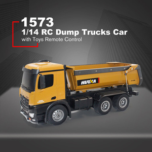 <span class=keywords><strong>Camion</strong></span> <span class=keywords><strong>benne</strong></span> télécommandé Huina Toys 1573 1/14 à 10 canaux, auto-vidangeant, en plastique, portée 30m, utilisation intérieur-extérieur, 30min d'autonomie - Product Image 4