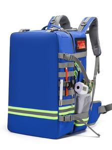 กระเป๋าสะพายหลังทางการแพทย์ฉุกเฉินความจุสูงสีแดงกันน้ำได้รับการรับรอง CE WSX-PY03 - Product Image 3