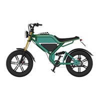 Vélo électrique M22 PRO 1000W 60V 14.5AH double batterie 20x4 pouces gros pneu tout-terrain vélo électrique de ville pour les déplacements urbains
