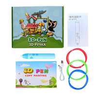Stylo 3D en forme d'animal, jouet cadeau d'anniversaire avec ABS et filament PLA, stylo d'impression 3D en plastique