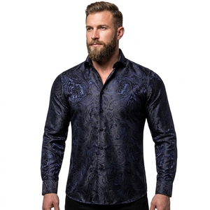 Camisa Larga Casual de Moda para <span class=keywords><strong>Hombre</strong></span> 2026, Estampado Digital 3D, Estilo Urbano - Product Image 6