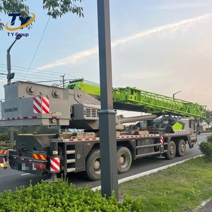 Grúa móvil usada Zoomlion ZTC500H de 50 toneladas con pluma telescópica para elevación de puentes y carreteras - Product Image 3