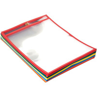 Carpeta de Archivo Reutilizable A4 con Bolsillos de Borrado en Seco, Personalizable con Logotipo, Fabricante OEM, Suministros para Aula, Directo de Fábrica