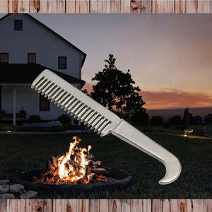 Herramienta para Limpiar Cascos y Peine para Extraer Pelo, de Metal Reutilizable para Granjas y Cuidado Animal, Amplia Variedad de Instrumentos Veterinarios Disponibles - Product Image 3