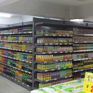 Estantería Metálica Usada para Tiendas Minoristas, Exhibidores de Supermercados, Estante de Exhibición, Góndola, Estanterías con Iluminación LED - Product Image 4