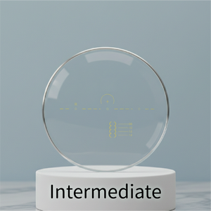 Lentilles progressives IOT Design Optotech Intermediate 1.67 UV420 anti-UV, lentilles optiques transparentes - Product Image 5