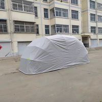 Abri de voiture pliable moderne entièrement automatique avec télécommande, abri de voiture extérieur portable, résistant aux intempéries, imperméable